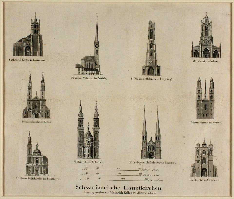 Zentralbibliothek Solothurn - Schweizerische Hauptkirchen - aa0050