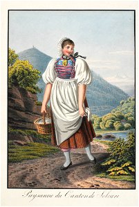 Zentralbibliothek Solothurn - Paysanne du Canton de Soleure - a0124
