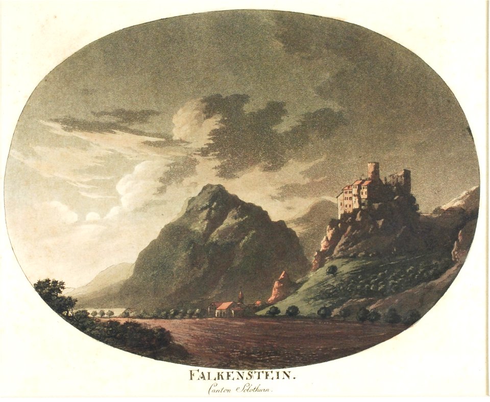 Zentralbibliothek Solothurn - FALKENSTEIN Canton Solothurn - aa0177