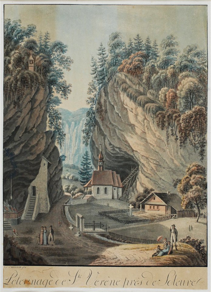 Zentralbibliothek Solothurn - Pelerinage de Ste Verène près de Soleure - a0159