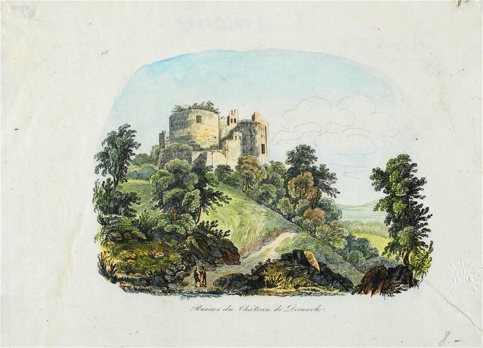 Zentralbibliothek Solothurn - Ruines du Château de Dornach - aa0558