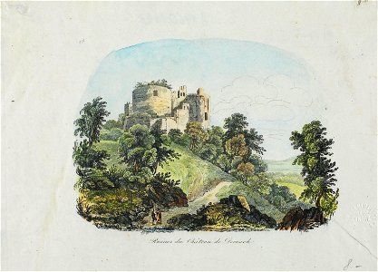 Zentralbibliothek Solothurn - Ruines du Château de Dornach - aa0558