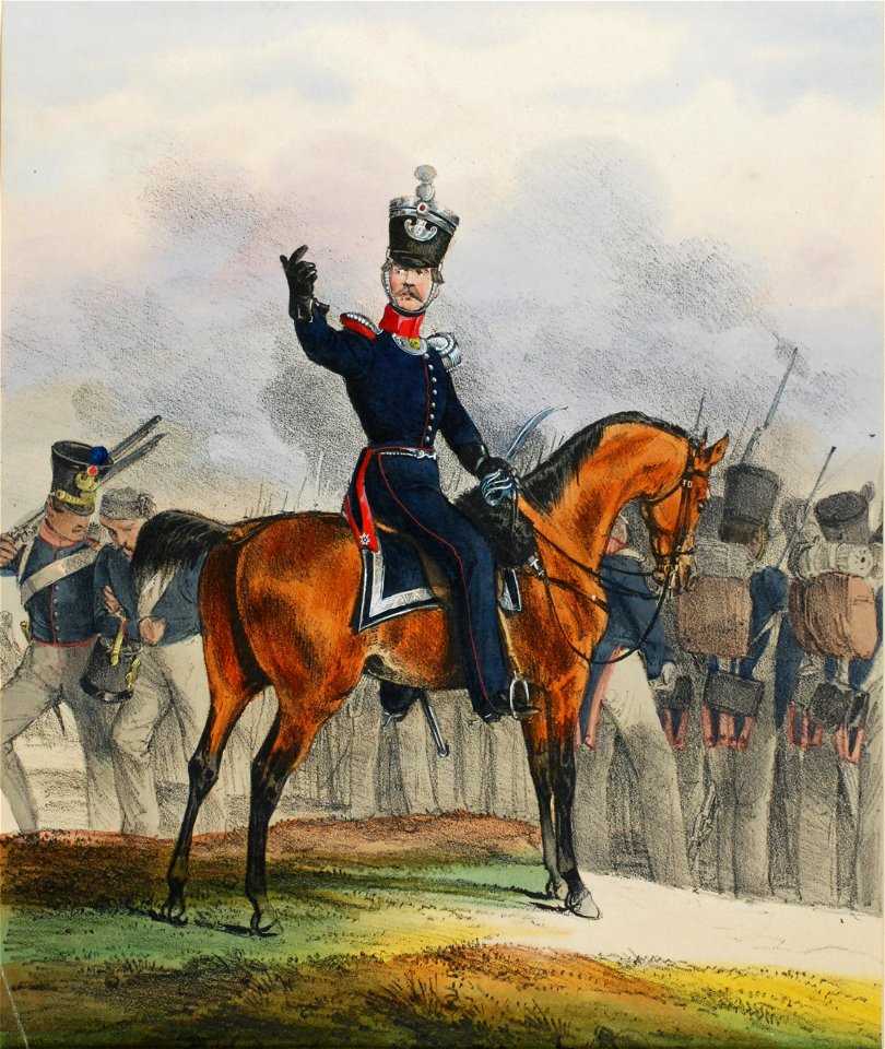 Zentralbibliothek Solothurn - Schweizerische Eidgenossenschaft CANTON SOLOTHURN Infanterie Stabsoffizier - aa0109
