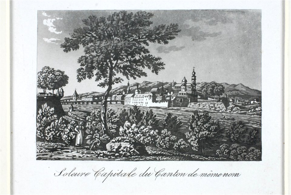 Zentralbibliothek Solothurn - Soleure Capitale du Canton de même nom - a0016