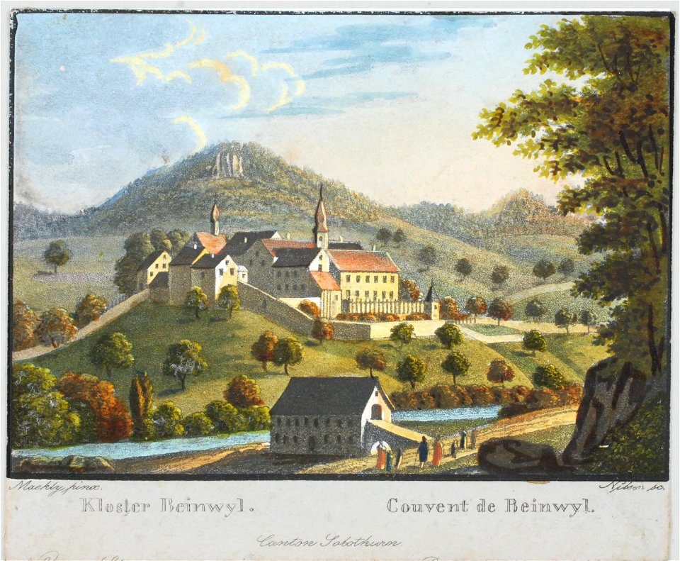 Zentralbibliothek Solothurn - Kloster Beinwyl Couvent de Beinwyl Canton Solothurn - a0247