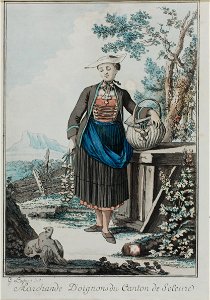 Zentralbibliothek Solothurn - Marchande Doignon du Canton de Soleure - aa0091