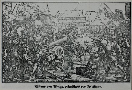 Zentralbibliothek Solothurn - Niklaus von Wenge Schultheiss von Solothurn - aa0239