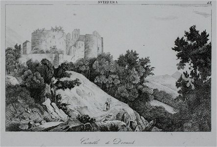 Zentralbibliothek Solothurn - SVIZZERA Castello di Dorneck - a0192