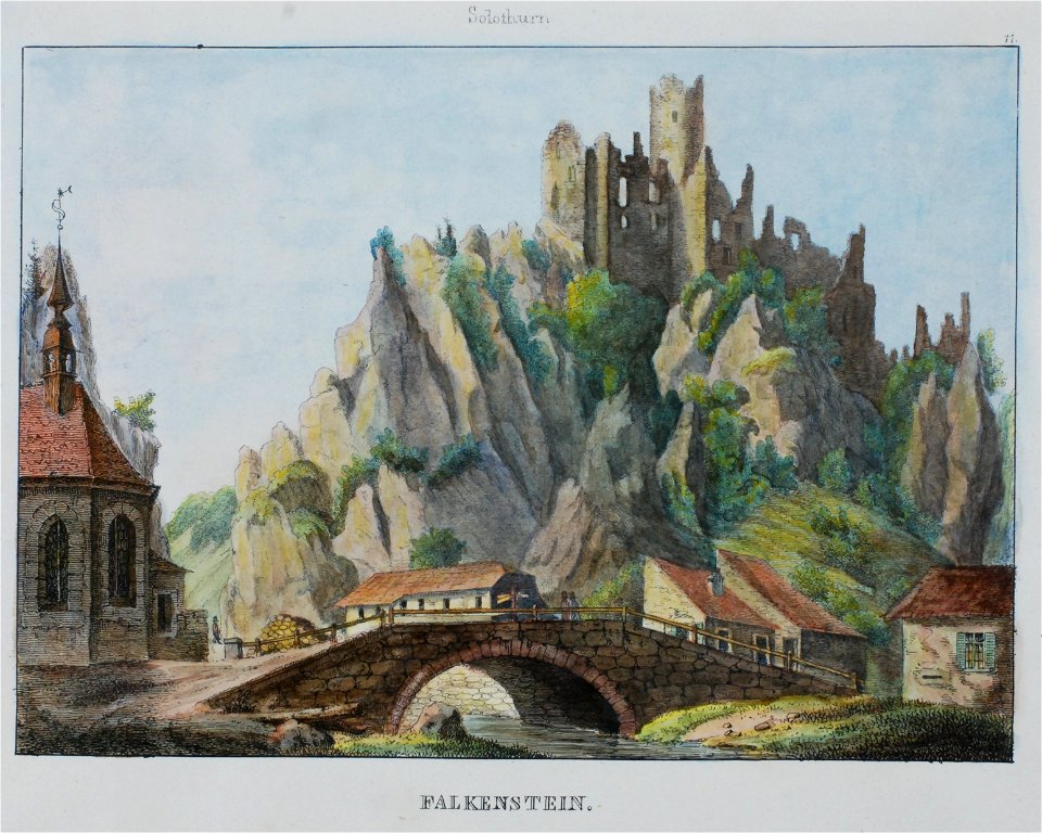 Zentralbibliothek Solothurn - Solothurn FALKENSTEIN - a0179