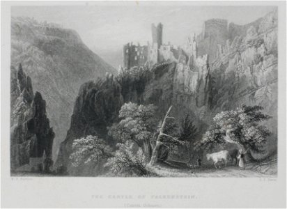 Zentralbibliothek Solothurn - THE CASTLE OF FALKENSTEIN Canton Soleure - a0181