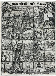 Zentralbibliothek Solothurn - Leben Christi und Mariae - a0476