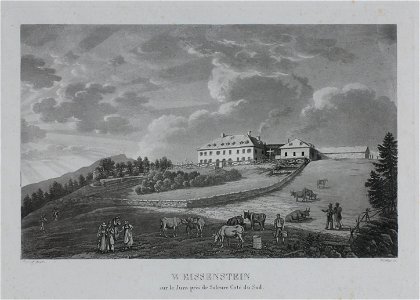 Zentralbibliothek Solothurn - WEISSENSTEIN sur le Jura près de Soleure Coté du Sud - aa0332