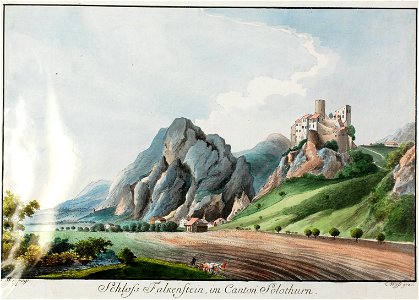 Zentralbibliothek Solothurn - Schloss Falkenstein im Canton Solothurn - aa0840