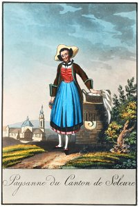 Zentralbibliothek Solothurn - Paysanne du Canton de Soleure - a0069