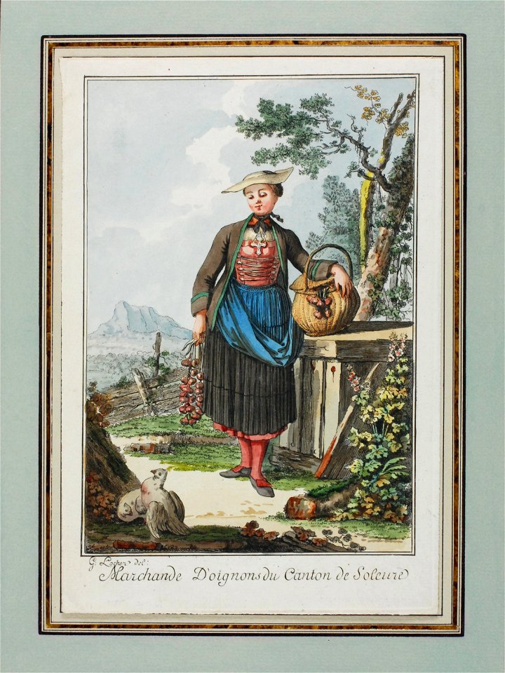 Zentralbibliothek Solothurn - Marchande Doignon du Canton de Soleure - aa0569