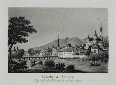 Zentralbibliothek Solothurn - Solothurn Soleure Capitale du Canton de même nom - a0021