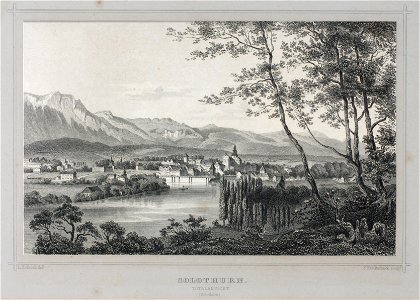 Zentralbibliothek Solothurn - SOLOTHURN TOTALANSICHT Solothurn - a0474