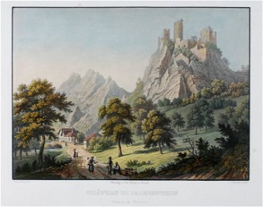 Zentralbibliothek Solothurn - CHÂTEAU DE FALKENSTEIN Canton de Soleure Schloss Falkenstein l Solothurn l - a0464