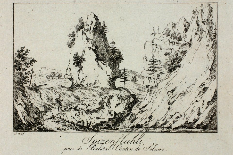Zentralbibliothek Solothurn - Spizenfluhli près de Balstal Canton de Soleure - a0206