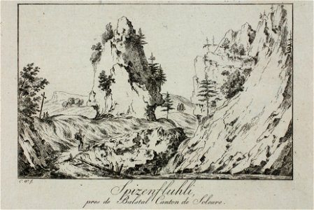 Zentralbibliothek Solothurn - Spizenfluhli près de Balstal Canton de Soleure - a0206