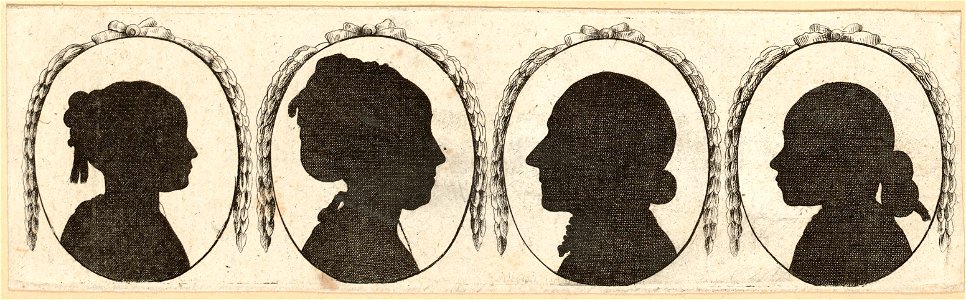 Zentralbibliothek Zürich - Porträts der Familie von Johann Caspar Lavater - 000003116 2