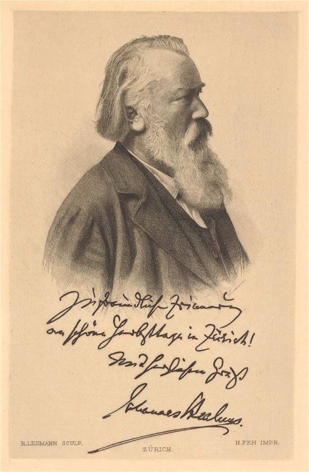 Zentralbibliothek Zürich - Johannes Brahms - 000007581