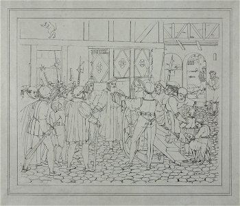 Zentralbibliothek Solothurn - Schultheiss Niklaus Wengi vor der Kanone - aa0402