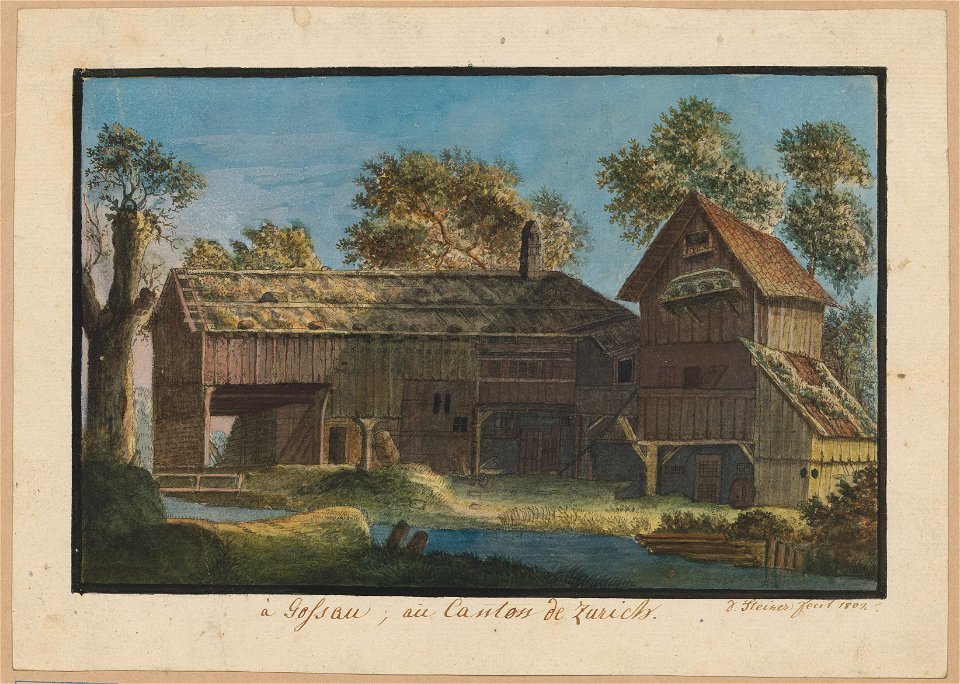 Zentralbibliothek Zürich - A Gossau au Canton de Zurich - 000010918 1