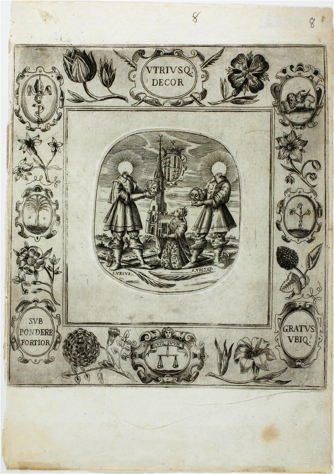Zentralbibliothek Solothurn - VTRIUSQ DECOR - a0683