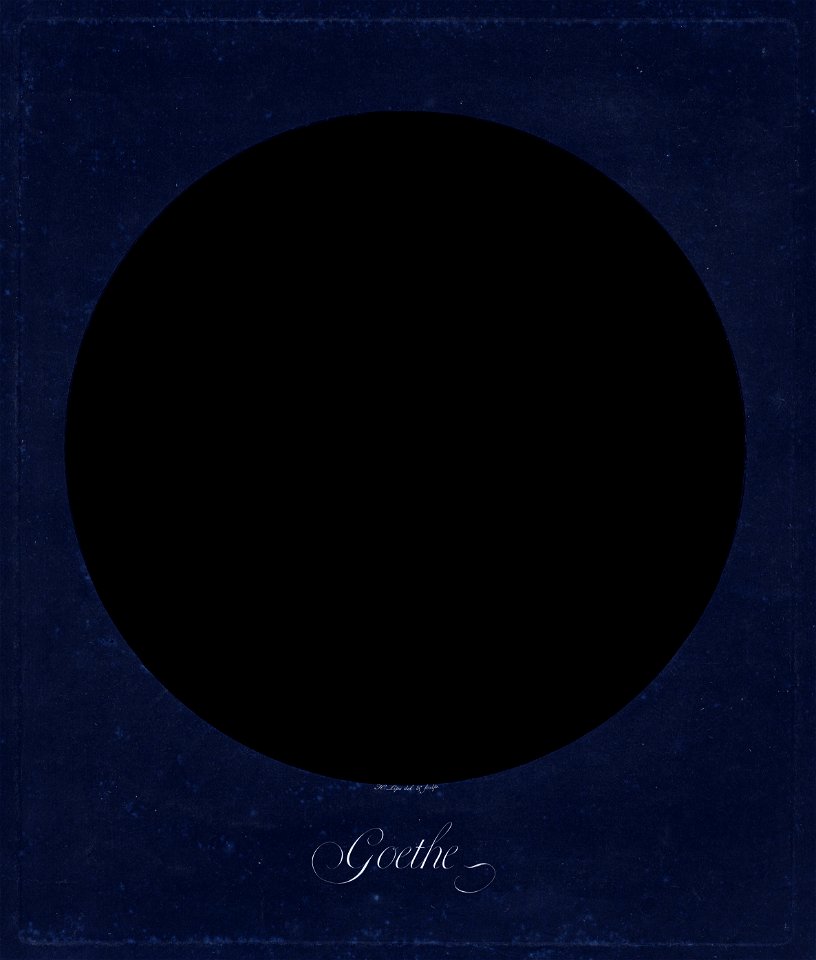 Zentralbibliothek Zürich - Johann Wolfgang Goethe - 000003125