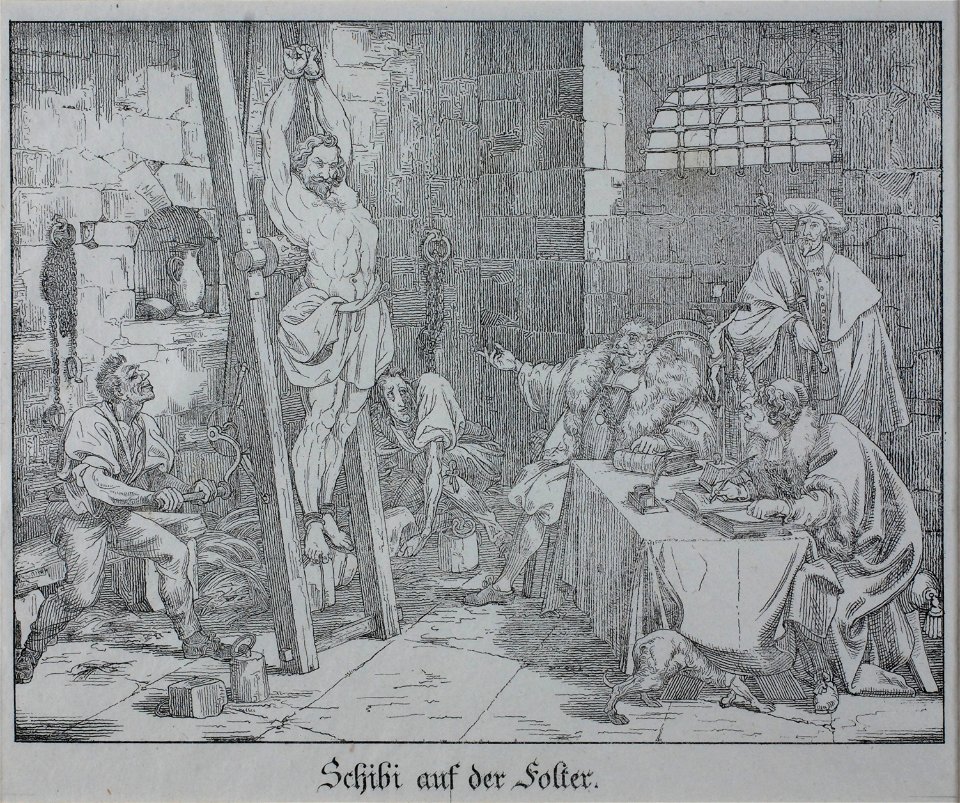 Zentralbibliothek Solothurn - Schibi auf der Folter - a0293