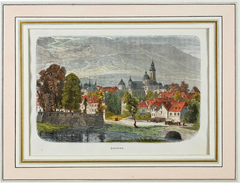 Zentralbibliothek Solothurn - SOLEURE - a0765