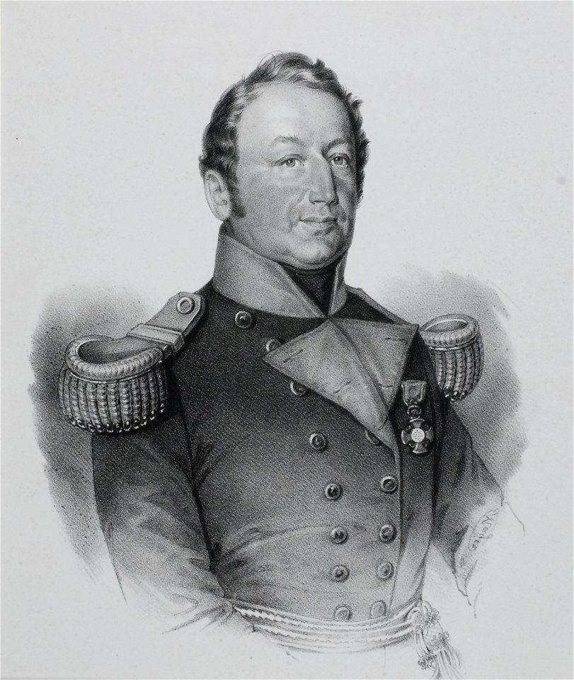 Zentralbibliothek Solothurn - Porträt von Oberst Tugginer - a0299