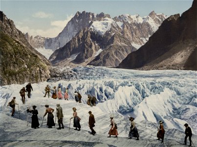 Zentralbibliothek Zürich - Vallée de Chamonix Traversée de la Mer de Glace - 400017818