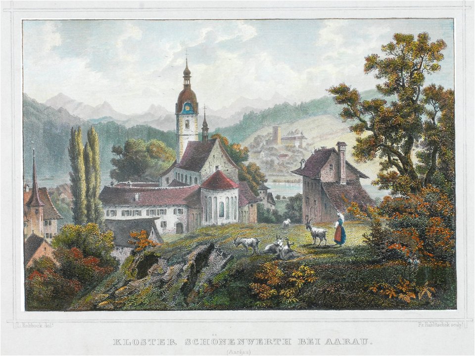 Zentralbibliothek Solothurn - KLOSTER SCHÖNENWERTH BEI AARAU Aargau - a0219
