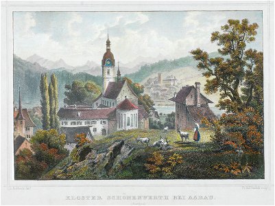 Zentralbibliothek Solothurn - KLOSTER SCHÖNENWERTH BEI AARAU Aargau - a0219