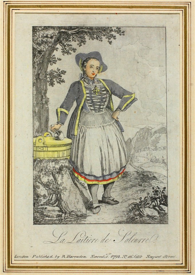 Zentralbibliothek Solothurn - La Laitiere de Soleure - a0763