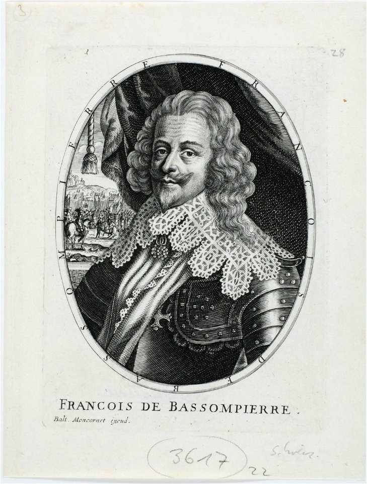Zentralbibliothek Solothurn - FRANCOIS DE BASSOMPIERRE - a0947
