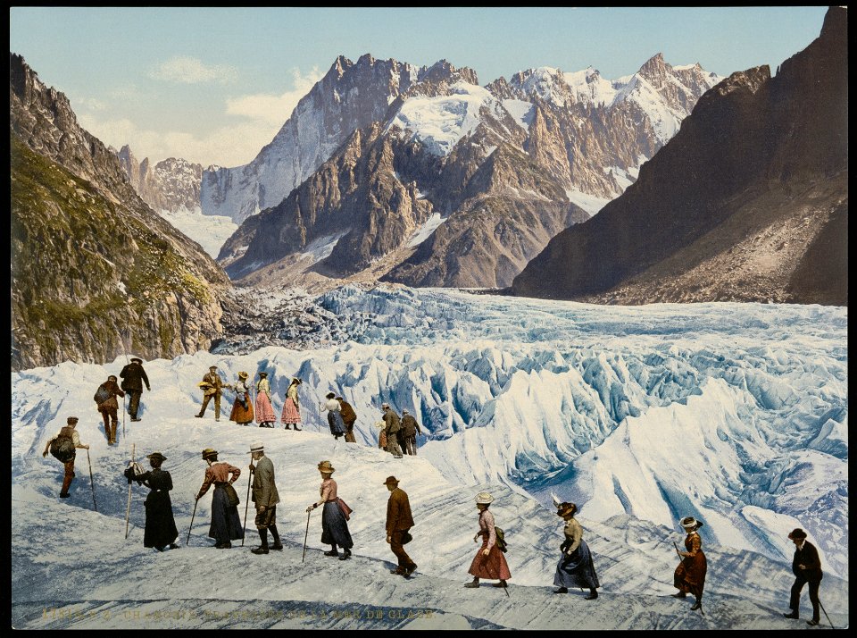 Zentralbibliothek Zürich - Vallée de Chamonix Traversée de la Mer de Glace - 400017818