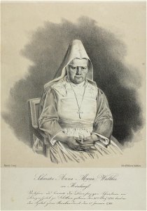 Zentralbibliothek Solothurn - Schwester Anna Maria Walther von Mmliswyl - aa0274