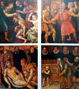 Zeven werken v barmhartigheid, sacristie St-Servaasbasiliek (anoniem, ca 1600) - 2