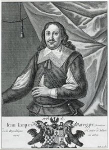 Zentralbibliothek Solothurn - nob Wappenle Iean Iacques Wappen Arregger Senateur de la Republi Wappen et Canton de Soleure mort Wappen en 1638 - aa0260