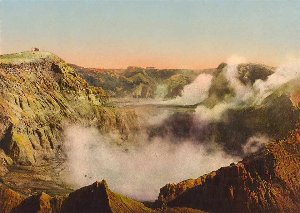 Zentralbibliothek Zürich - Waimangu Geyser From near Inferno - 400011623