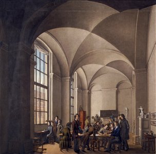 Leopold Zielcke - Johann Erdmann Hummel lehrt an der Berliner Akademie