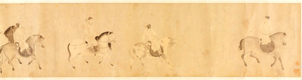 Zhao Mengfu - Men on Horseback - 31.601 - Rhode Island School of Design Museum