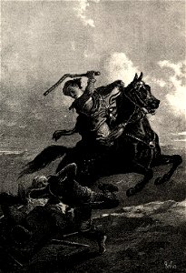 Zichy, Mihály. Illustrations to 'The Knight in the Panther's Skin'. 1888 06