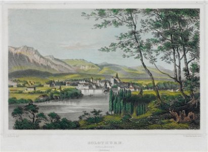 Zentralbibliothek Solothurn - SOLOTHURNTOTALANSICHTSolothurn - a0022