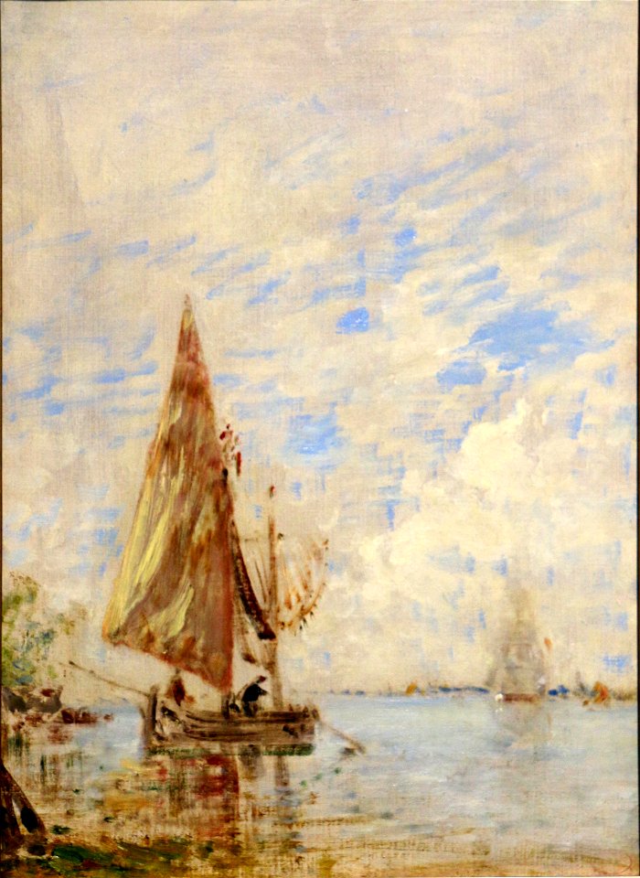 Ziem Félix - Pêcheurs dans une barque