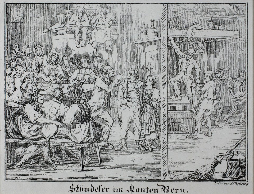 Zentralbibliothek Solothurn - Stündeler im Kanton Bern - a0297
