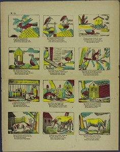 Zit veel liever op dees dak-Catchpenny print-Borms 0006